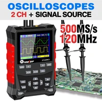 2024 Newest TOOLTOP ET120MC2 Dual Channel Digital Oscilloscope Signal Generator 120MHz 500MSa/S Mini AUTO Handheld Oscilloscope 1