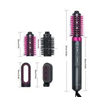 2021 Electric Hair Dryer 4 In 1 Hot Air Brush Blow Dryer Hair Curling Iron Rotating Brush Hair Dryer Hairstyling 2
