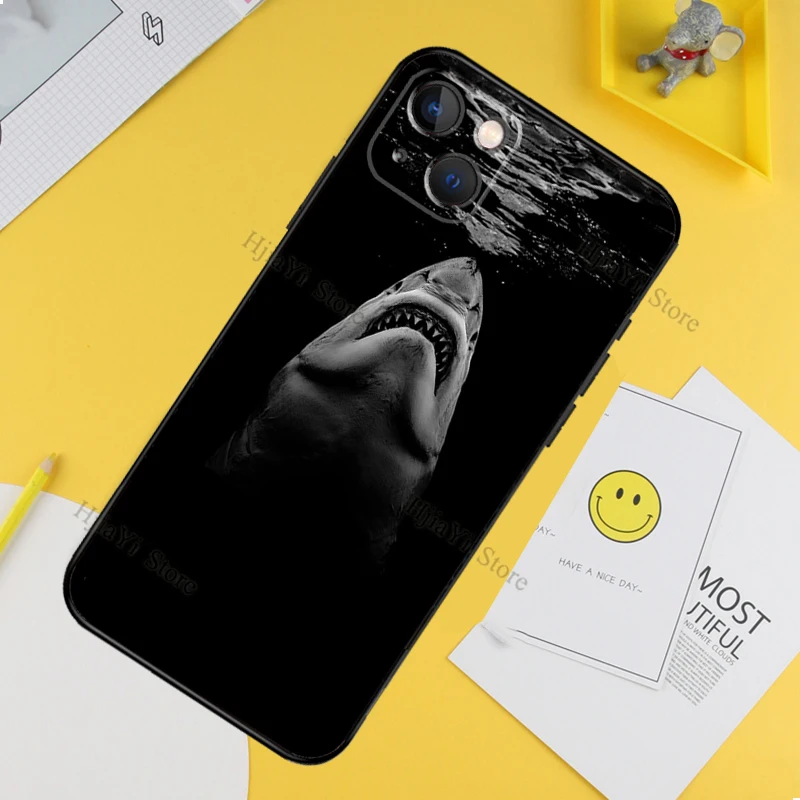 Classic Jaws Movie Poster Silicone Phone Case