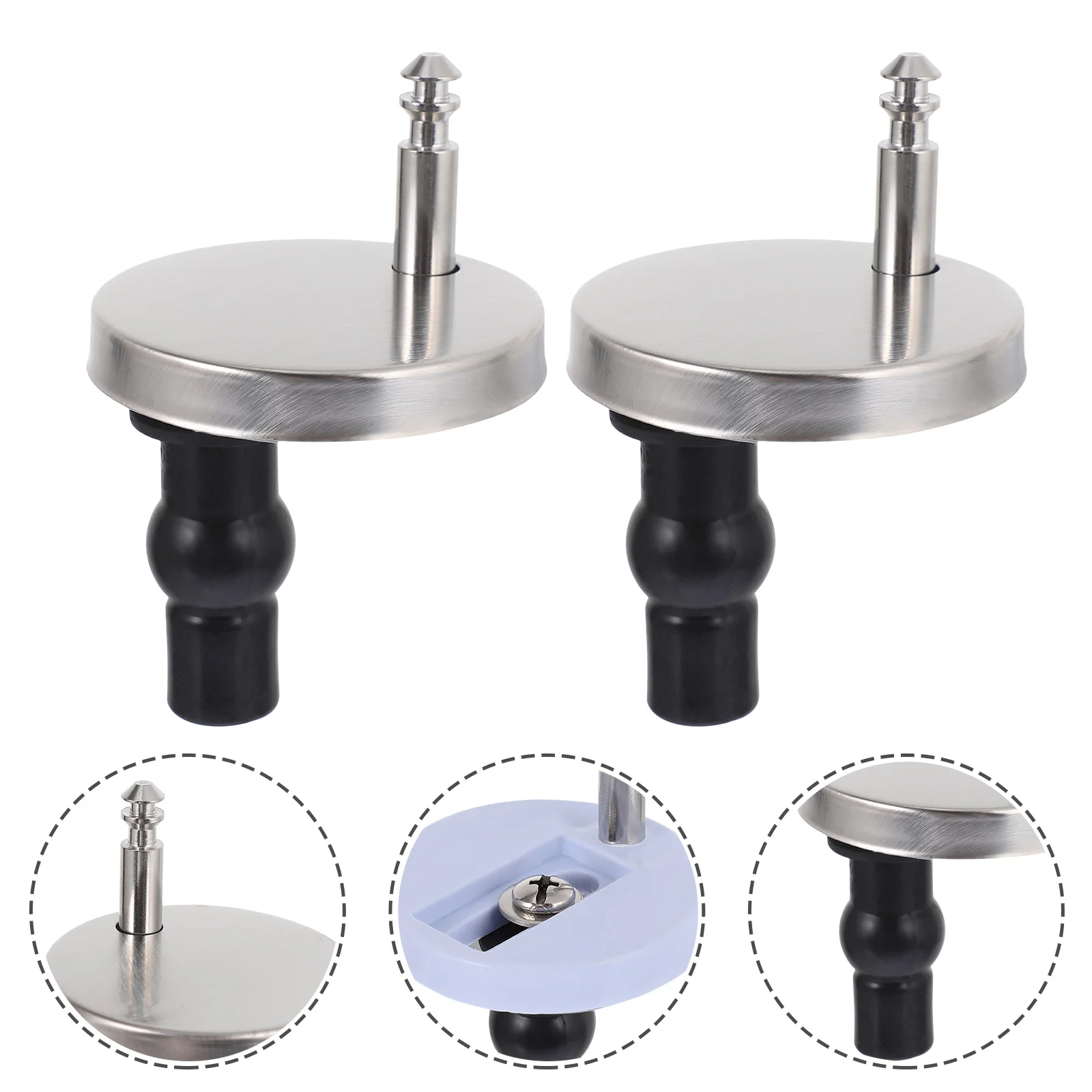 

Toilet Bolts Screws Seat Replacement Hinge Lid Screw Hinges Seats Standard Toilets Bolt Fixing Parts Round Glasses confirmation