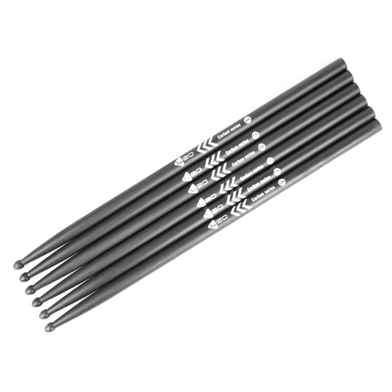 1 Pair Drumstick 5A Carbon Fiber Drumsticks Percussion Accessories for Beginner Student Adult