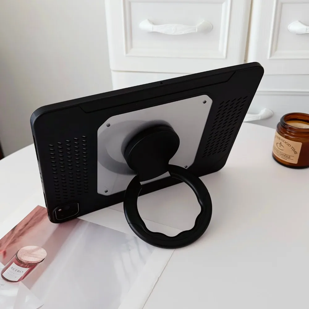 Stand Case for iPad Pro 11 Air 11 2024 Hard Cover iPad 10.2 10.9 7th 8th 9th 10th 11th Shell iPad Air 3 4 5 Mini 6 Handheld Capa