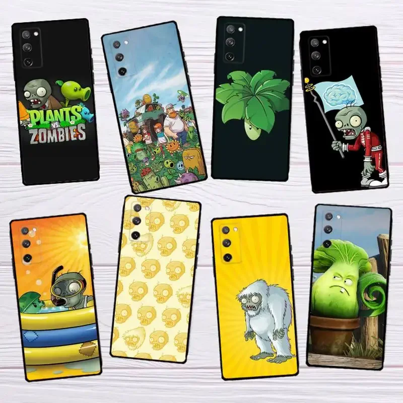 P-Plants Vs Z-Custodia Per Telefono Zombies Per Samsungs23 S22 S21 S20 Ultra Pro S10 S30Plus 20 Cover Ultra Nera