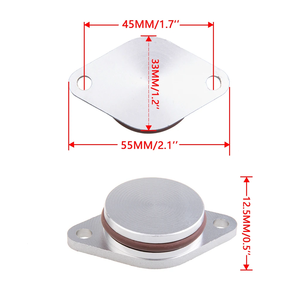 Swirl Flaps Repair Kit 4*22mm / 4* 33mm Swirl Blanks Flaps Repair Delete Kit for BMW E87 E46 E90/91/92 E39 E60/61 E38 E65 E83 E53 E70 M47 M57 ect.