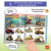 English Point Reading Books Children's Early Educational Toys Montessori Smart Multifunctional Book For Toddler Learning English 2