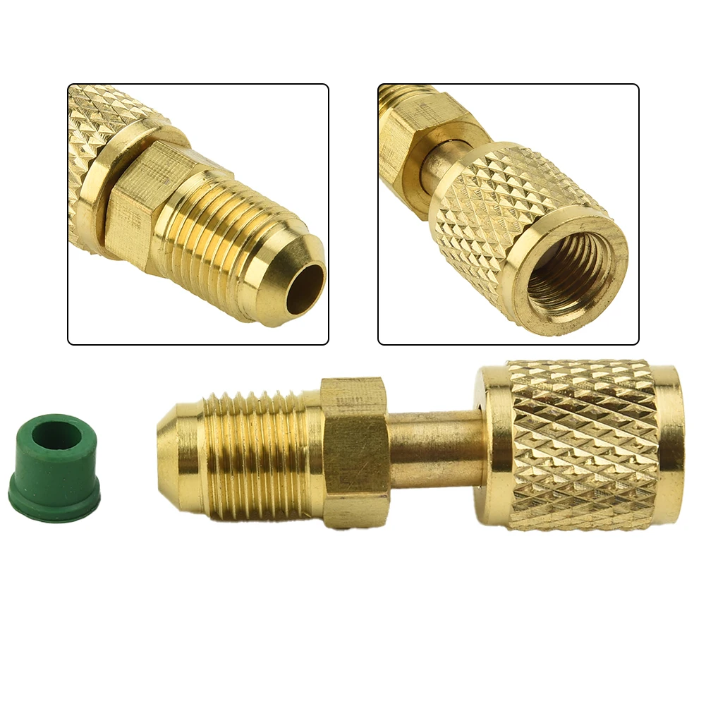 

Adapter Male 5/16 X F1/4 SAE For Air Conditioning Systems R32 R410a Refrigerance Air Condition Part Quick Couplers