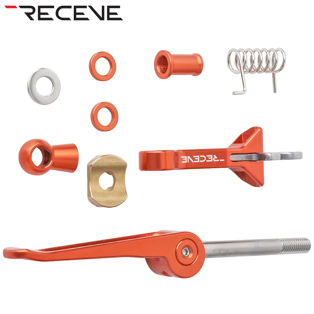 RECEVE Folding Bike Seatpost Clamp Quick Release Seat Close Titanium Alloy Bicycle Saddle Closure BMX Frame Clip For Brompton