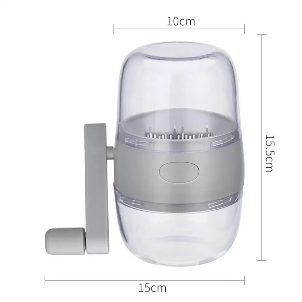 Nut Grinder Food Grade ABS Hand-Crank Garlic Grinder Nut Masher Gadget Manual Peanut Chopper Dried Fruit Kitchen Tools For Home
