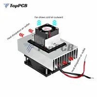 Semi-conducteur électronique Peltier, équipement de refroidissement, réfrigérateur, climatiseur pour animaux de compagnie, indispensable, 12 V 2