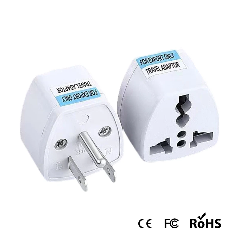 Universal Kr US-EU-AU-EU to US-UK Power Plug Adapter USA Israel Brazil Italy Germany Japan Korea Travel Adapter Plug Converter charger power adapter