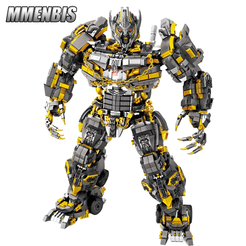 

2000+Pcs Transform Beasts Robot MOC Building Sets Bricks DIY Mecha War Blocks Toys Christmas Gifts for Boys Adult Kids Technical