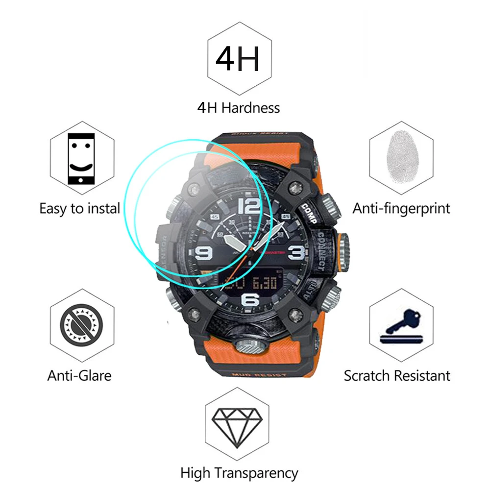 īÿ G-SHOCK GG-B100 ġ Ʈ TPU ȭ ȣ, ũġ   HD ʸ,  ƴ, 0.15mm, 1A9PR, 1A3PR, 1APR, 3 