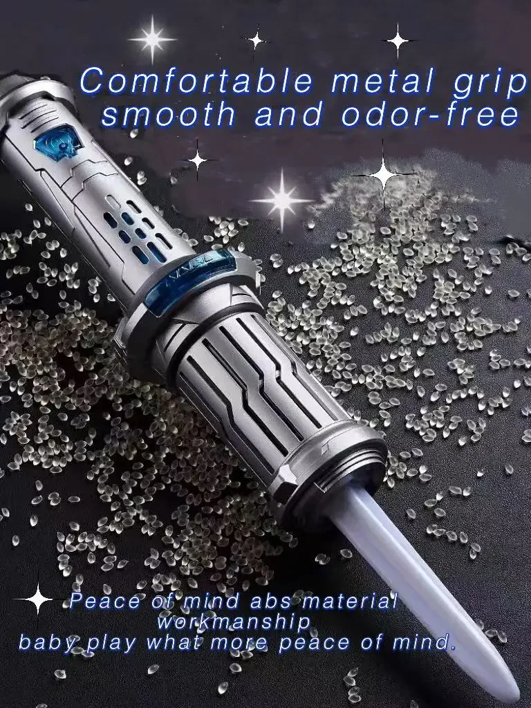New machete cool telescopic laser sword children&lsquo;s toy knife transformer toy birthday gift parent-child interactio