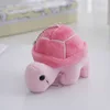 Wholesale 24pcs/lot 10cm Animal Turtle Plush Toys Keyring Cute Stuffed Tortoise Dolls Pendants Key Chain Gifts 3