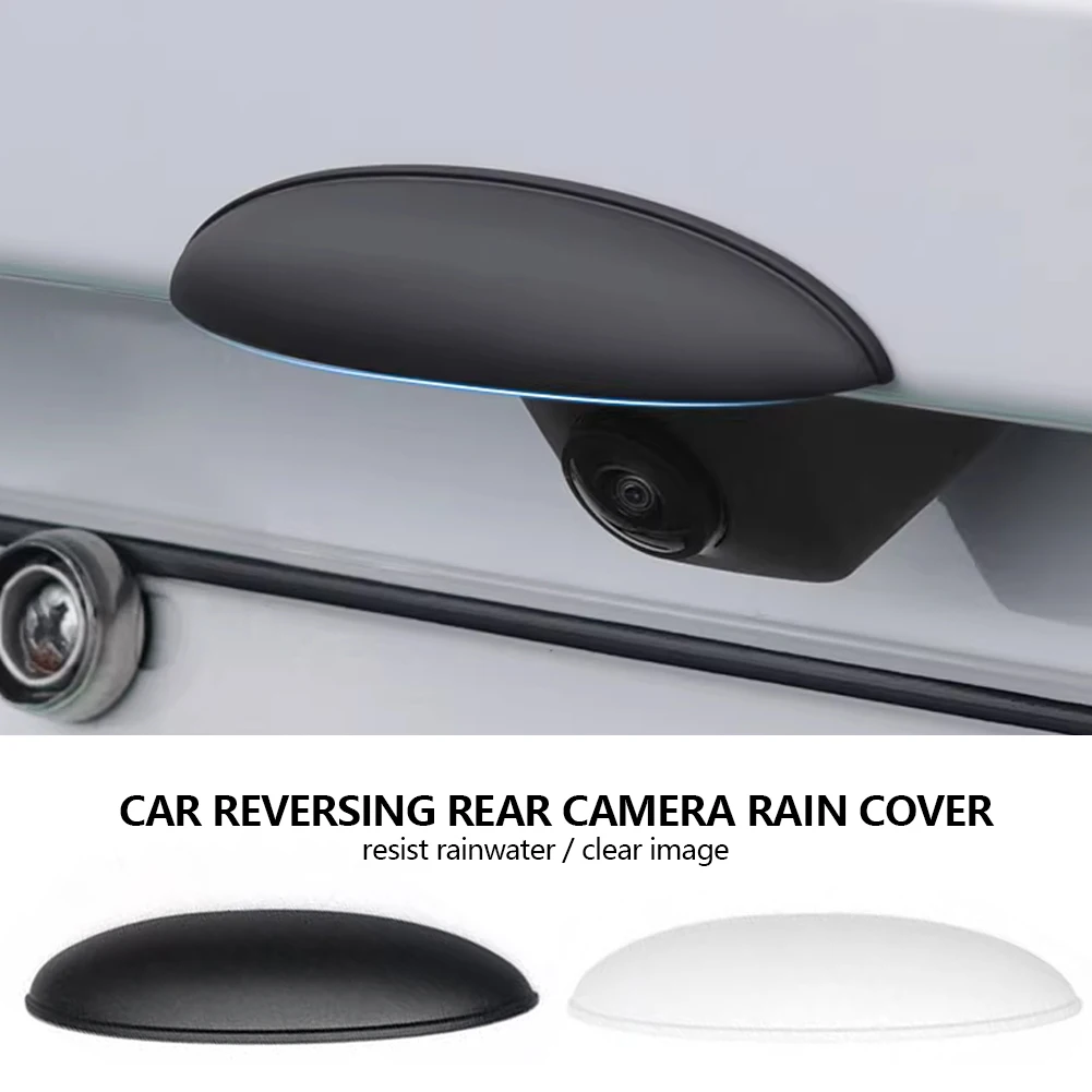 1/2PCS 자동차 후방 카메라 레인 커버 방수 후방 카메라 보호 스티커 자동차 후진 카메라 레인 쉐이드 커버