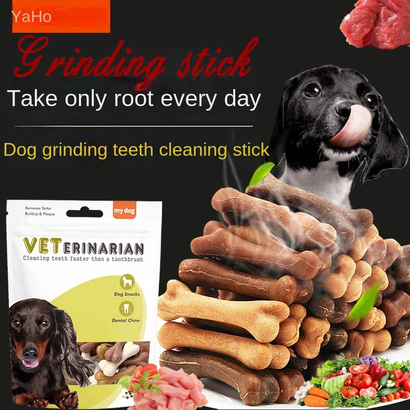 Pet Snacks Dog Teething Sticks Fresh Breath Training Rewards Nutritious and Delicious Dog Chewing Food Teeth Cleaning 30 Pack