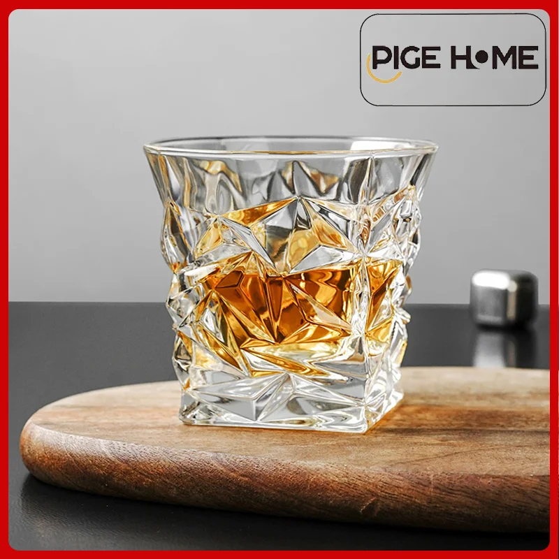 Crystal Glass Whiskey Cup Wine Glasses