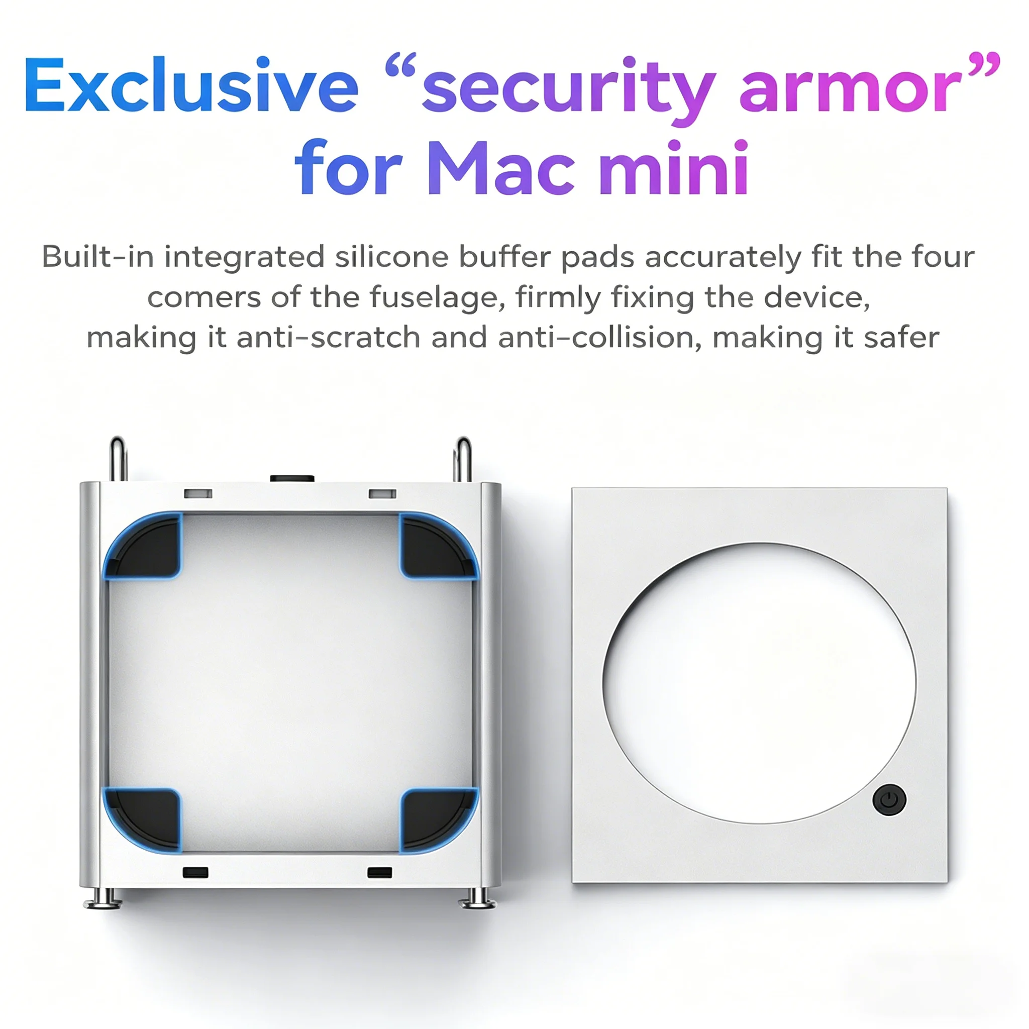 Yottamaster 10Gbps Mac 미니 M4 Dock 섀시 스탠드 MiniPro NVMe 인클로저 M.2 SSD 확장 내부 솔리드 스테이트 드라이브 SD/TF