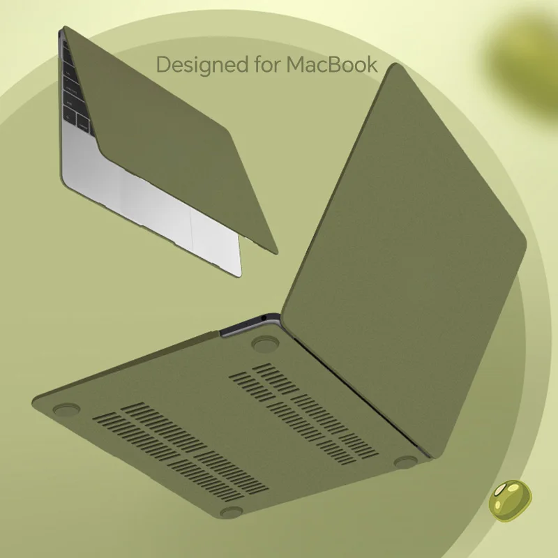 2023 Nuova Custodia Per Laptop Per Macbook Pro 13 Custodia M1 A2338 A2337 Macbook Air 13.6 Cover A3113 M2 M3 Pro 14 16 A3114 A2992 Matte Funda