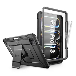 Custodia Rugged per Tablet a Pieno Corpo con Protezione dello Schermo Integrata e Supporto Integrato