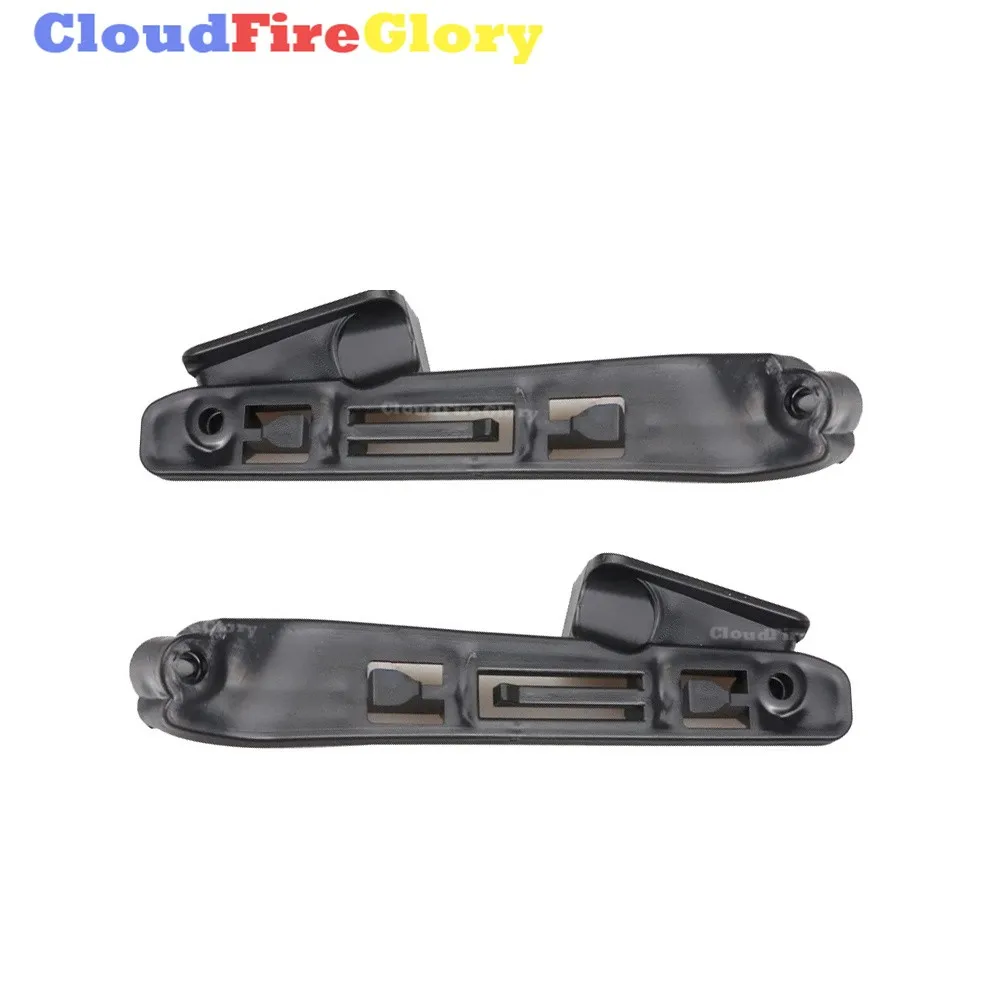 

CloudFireGlory For BMW E92 E93 316i 318i 320d 320i Pair Front Left Right Side Bumper Holder Plastic Black 51117156555 5111715655