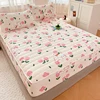 1pc Thicken Anti-mite Fitted Sheet With Elastic Band Non Slip Adjustable Mattress Cover For Double/Queen/King Bed 침대커버 Bed Cover 3