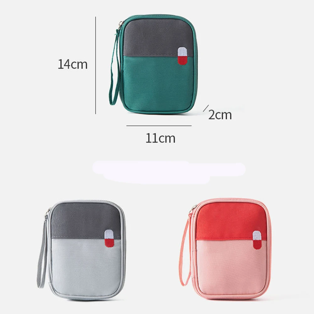 Travel Thickened Medicine Box Outdoor First Aid Kit Large Capacity Home Portable Waterproof Fabric Medicine Cabinet Storage Box 6