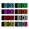 Functional Digital Alarm Clock LED Digital Alarm Clock with Alarms Date Temperature Display for Track Time 1