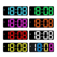 Functional Digital Alarm Clock LED Digital Alarm Clock with Alarms Date Temperature Display for Track Time 1