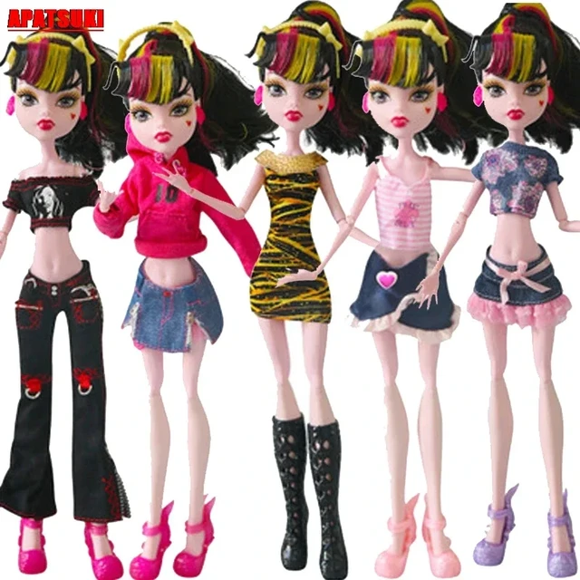 Roupas de Monster High Doll, 1/6 Acessórios de Vestir, Terno Não Incluir -  AliExpress