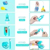 Medical Toy Kids Doctor Pretend Role Play Kit 44PCS Simulation Dentist Box Girls Educational Game Toys For Children Stethoscope 6