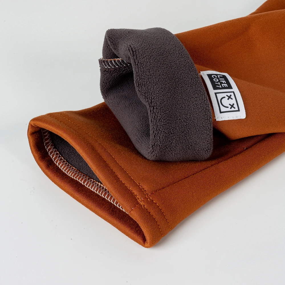 New Girls' Autumn And Winter Leggings Warm And Plush For Children Aged 1-12 Fashionable Long Legs Solid Color Leggings