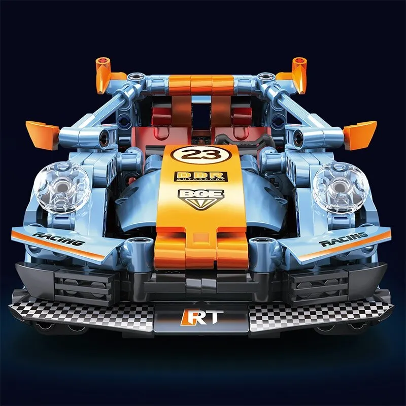 523pcs Building Blocks City Speed Car Festive Gift Giving Racing Vehicle with Super Racers Bricks Toys for Children Boy Gift 5
