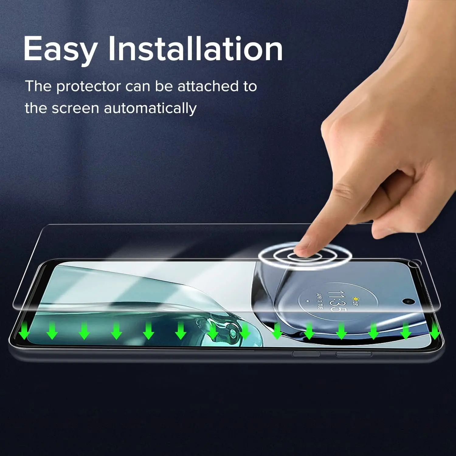 Premium HD Tempered Glass Screen Protector Film - 2/4 Pack