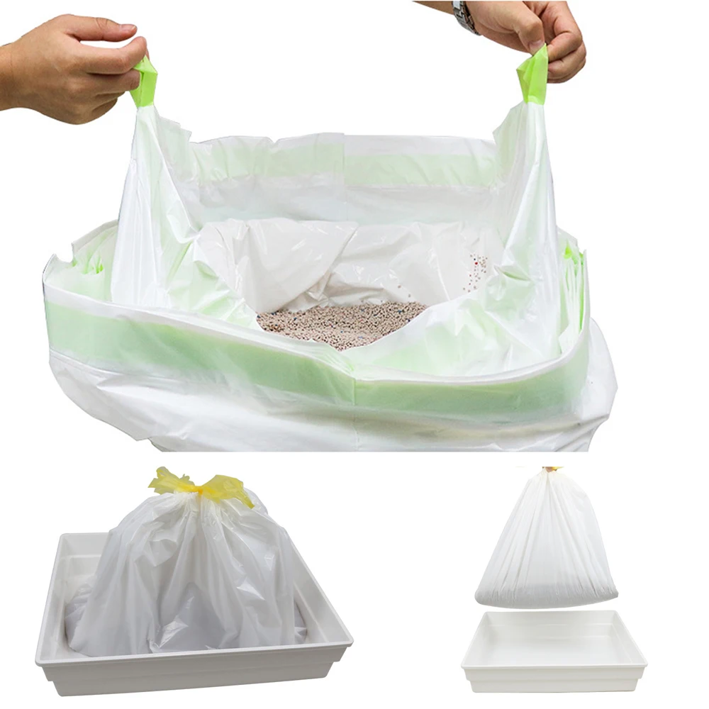 CatLitterFilterBagPortableHouseholdHygieneReusablePuppyLitter