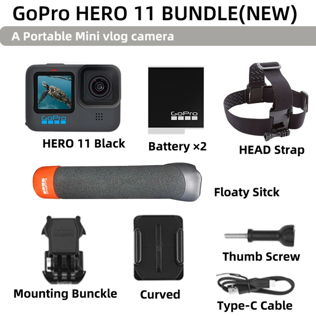 GoPro HERO 11 Black (CHDHX-111-RW) Action Camera HERO11 Black 5.3K60 Video  Sport Camera 27MP GP2 Waterproof Gopro11 Cameras - AliExpress