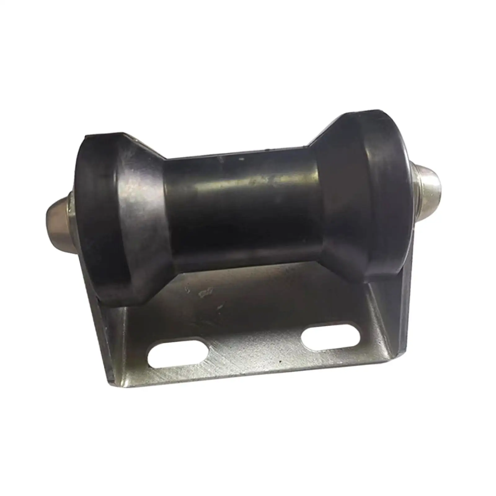

Bow Anchor Roller Bracket Rubber Roller Stamping Bow Roller Wheel 5inch Boat Trailer Roller for Yacht Marine Boat Replace Parts