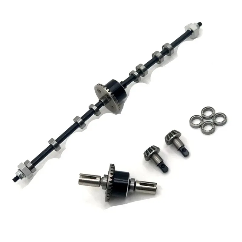Kit différentiels avant/arrière métal WLtoys 12428 Feiyue 1/12 RC
