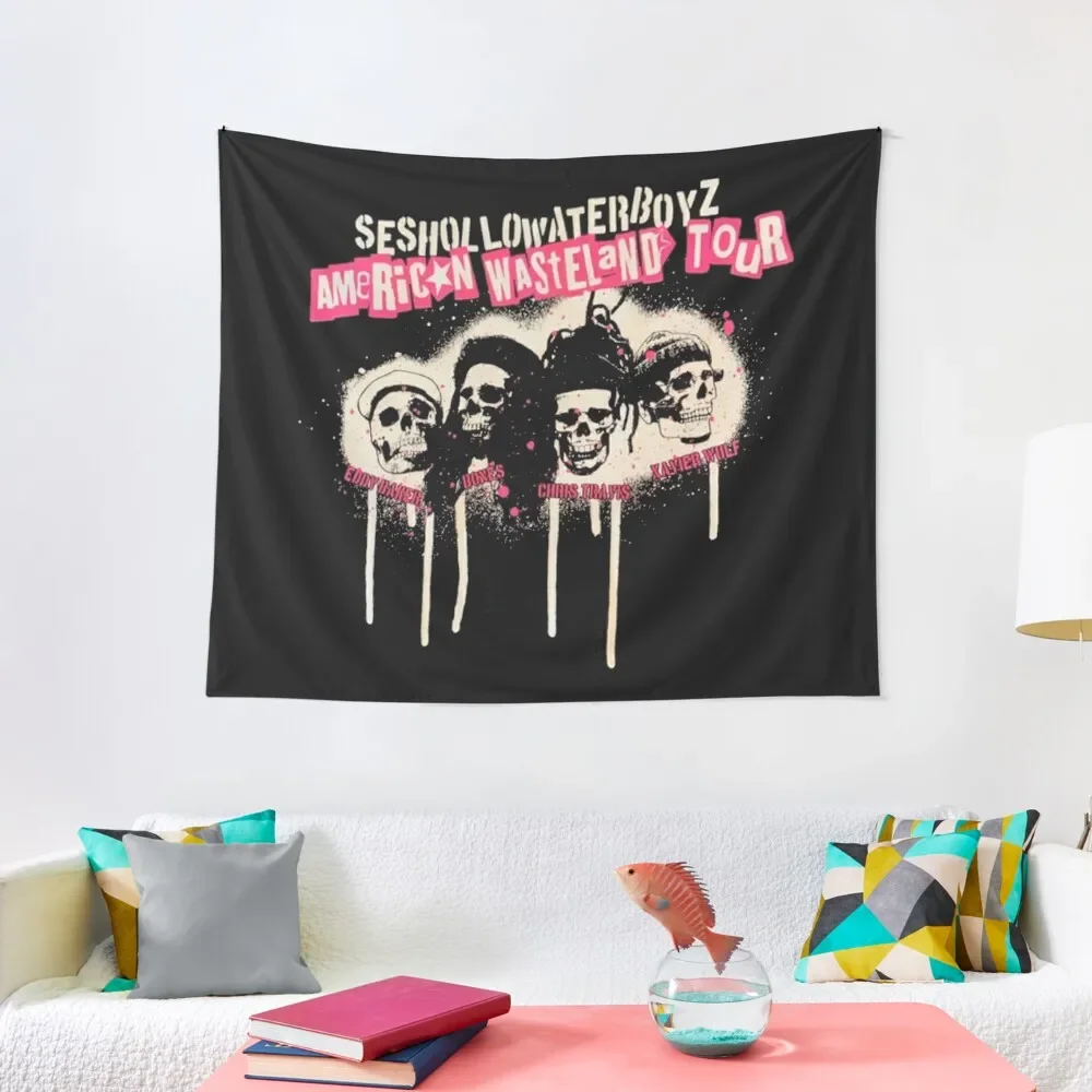 

Teamsesh Americal Wasteland Bones Merch гобелен Tapete для стен Украшение стен гобелен