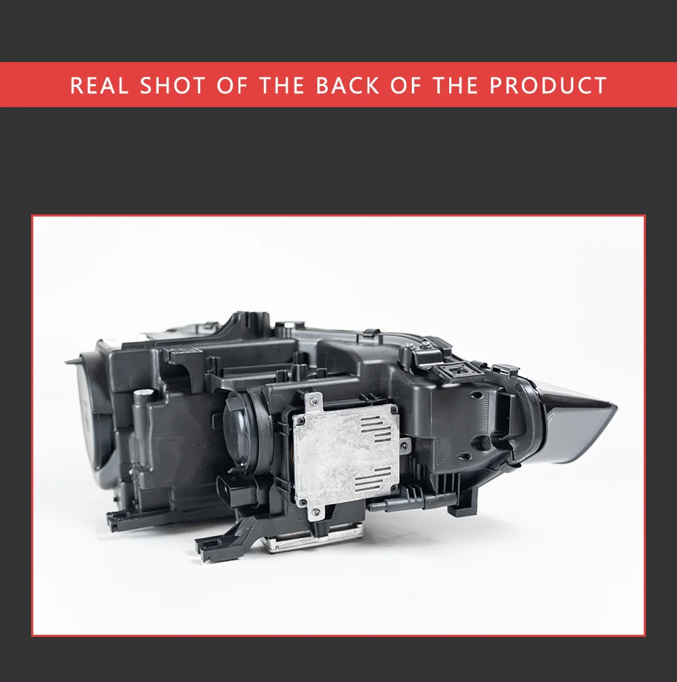 AKD رئيس مصباح لأودي A5 A5L LED المصباح 2008-2016 المصابيح الأمامية A5 DRL بدوره إشارة عالية شعاع الملاك العين العارض عدسة