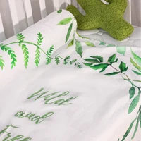 Happyflute 120*110cm Super Soft Baby Summer Blanket Wrap Muslin Swaddle Blankets Wholesale Dropshipping 2