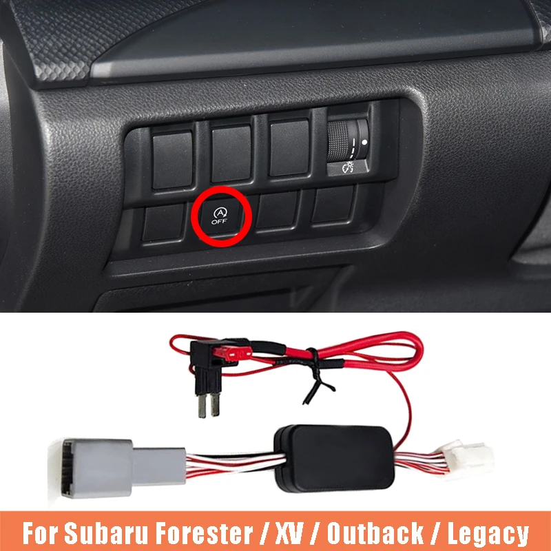 Automatic Start Stop Off Engine System Default Sensor Memory Canceller Cable for Subaru Forester XV Outback Legacy 2014-