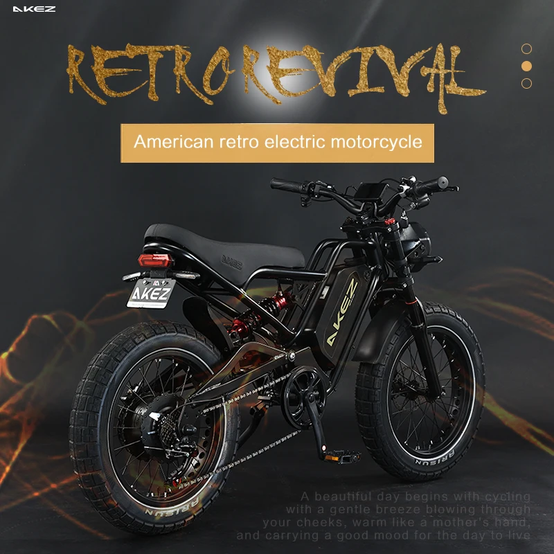 1500W Motor Fat Tire Electric Bicycle 52V 25Ah Removable Battery Adults Snow Riding Electric Bike Electric Bicycle