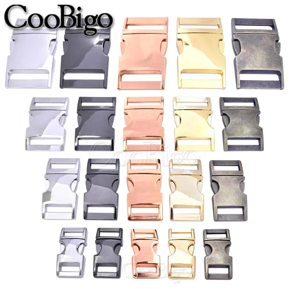 Side Release Buckle Paracord Bracelet Buckle Clip Pets Collar Harness Bags Sewing DIY Accessories Fastener 1pc bag buckle metal bag buckle metal buckle side release buckle