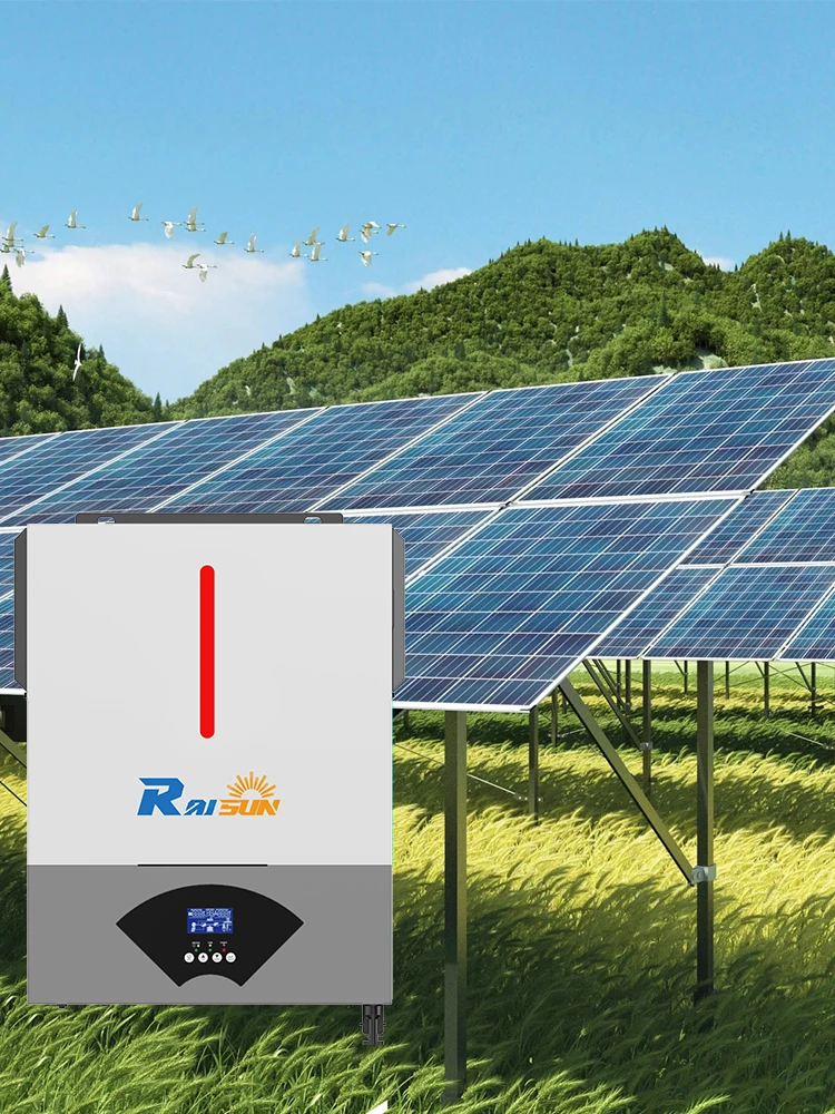 RAISUN POWER 6200W Solar Off-Grid อินเวอร์เตอร์ 48V 230V Bulit-in 120A MPPT Controller Charger พลังงานแสงอาทิตย์ Hybird อินเวอร์เตอร์ PV สูงสุด 500V 1