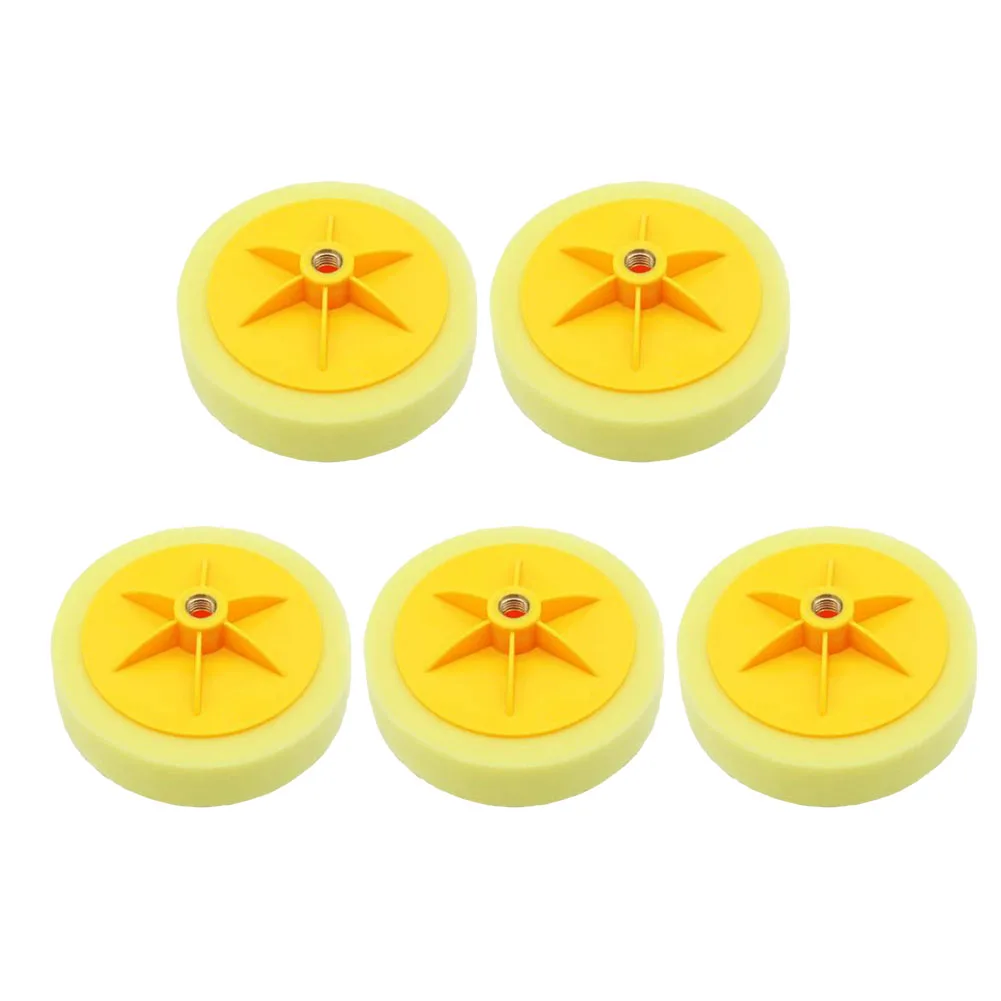 

M14 Compounding Polishing Pad Head Car Hub Sponge Foam Buffing Wheel For Car Polishing And Buffing 6 Inch 150mm