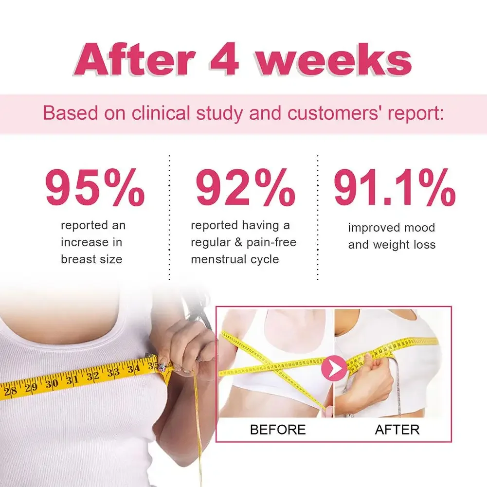 Breast Enhancement Capsule Breast Growth Capsule For Women Bust And Butt Enhancer Firming Tightening Big Boobs breast enlargement cream