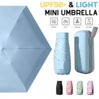 Mini Umbrella Capsule Umbrella Sunny and Rainy Dualuse Rainproof Sun Protection Outdoor Traveling Portable Parasol Umbrella 1