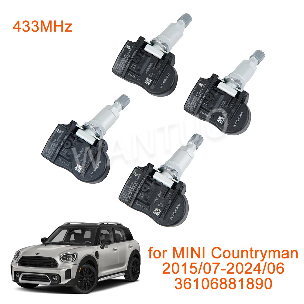 361068818901/4Pcs433MHzTPMSTirePressureMonitoringSensorforMINIClubvanCabrioClubmanCountrymanPacemanF55F56R56-AliExpress