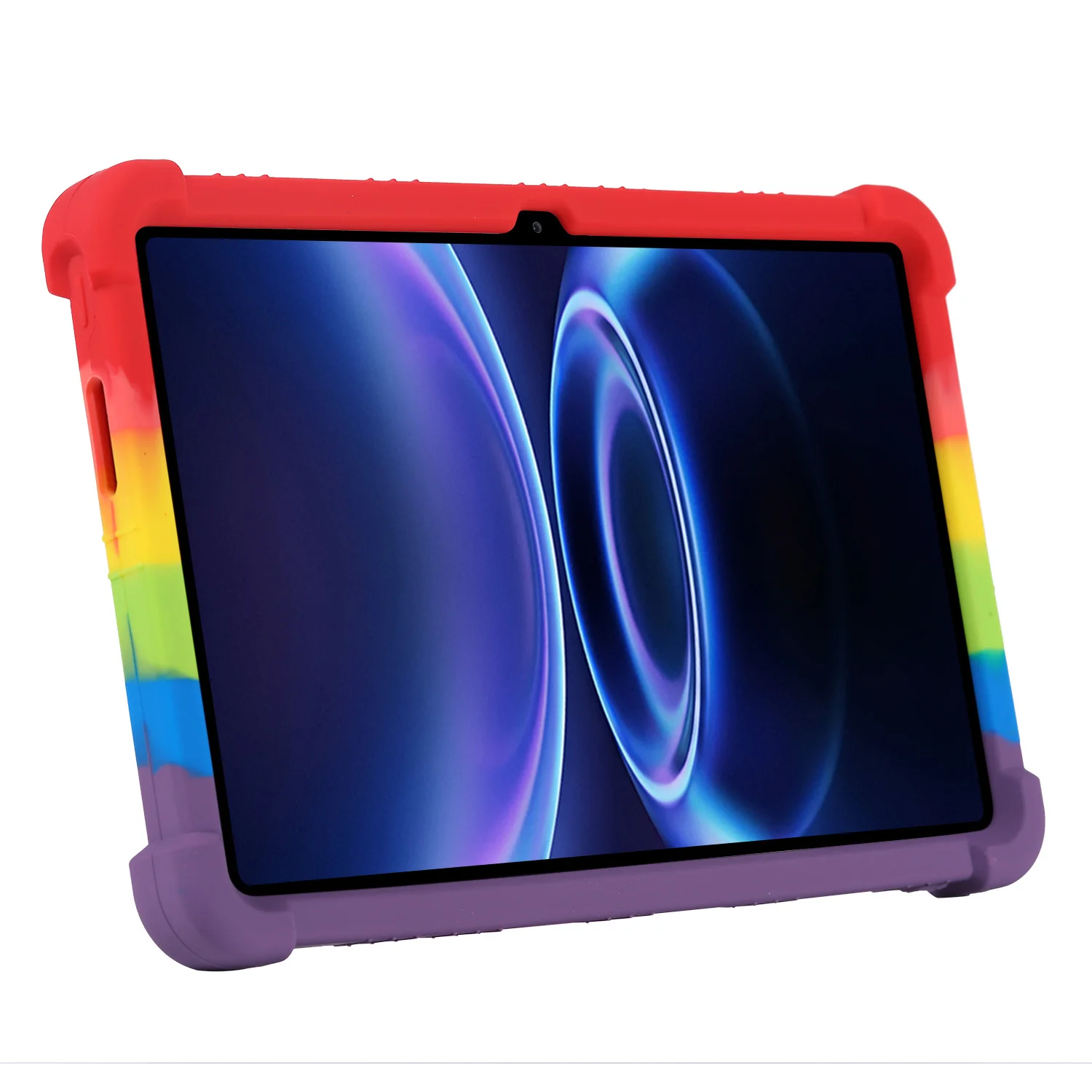 Enhanced Silicone Tablet Case with Stand